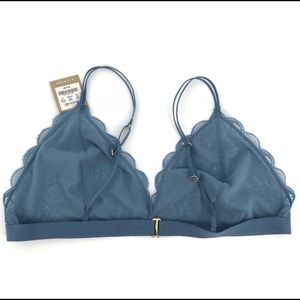 NEW Madewell Lace Liana Triangle Bra